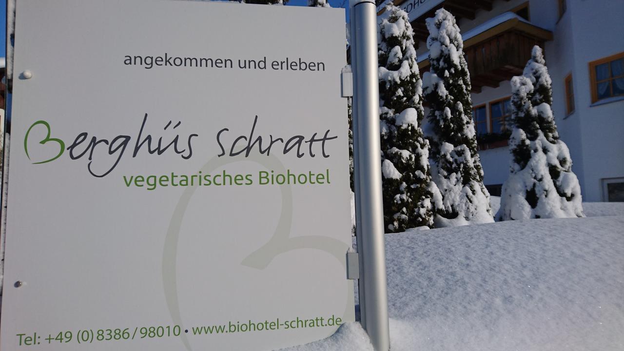 Berghues Schratt - Einfach Anders - Ihr Vegetarisches Und Veganes Biohotel Oberstaufen Extérieur photo